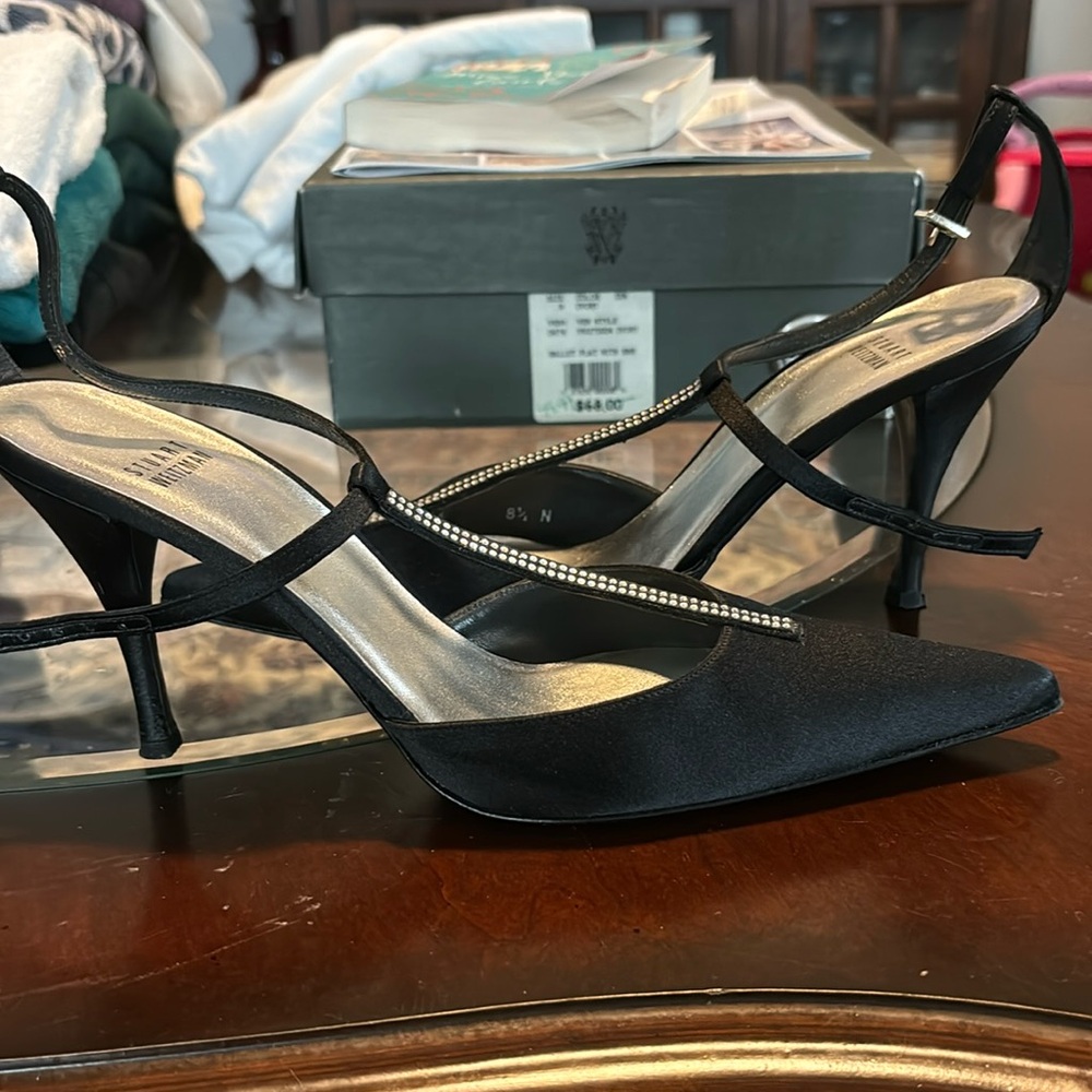 Stuart Weitzman Black Pump 8.5